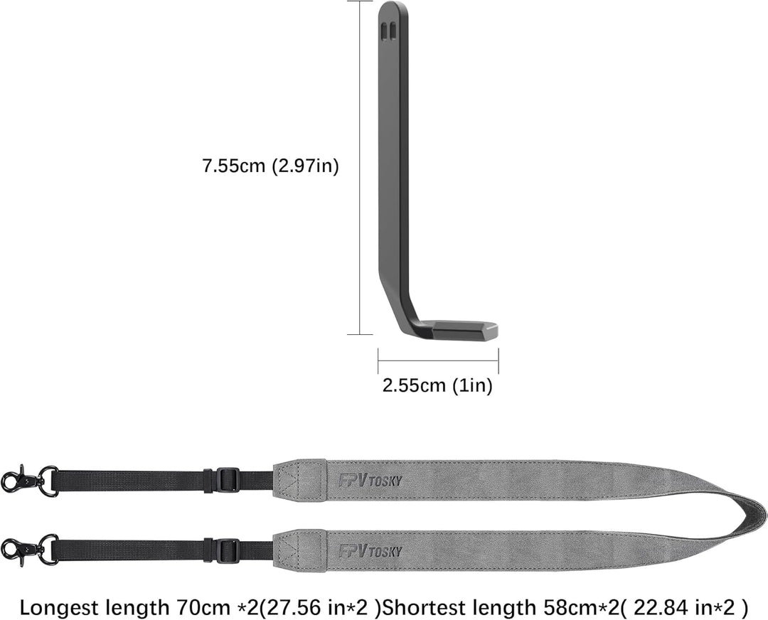 FPVtosky Balance Lanyard für DJI RC/RC 2 Controller, Mini 5 Pro/4 Pro Lanyard RC Neck Strap, Gurt au
