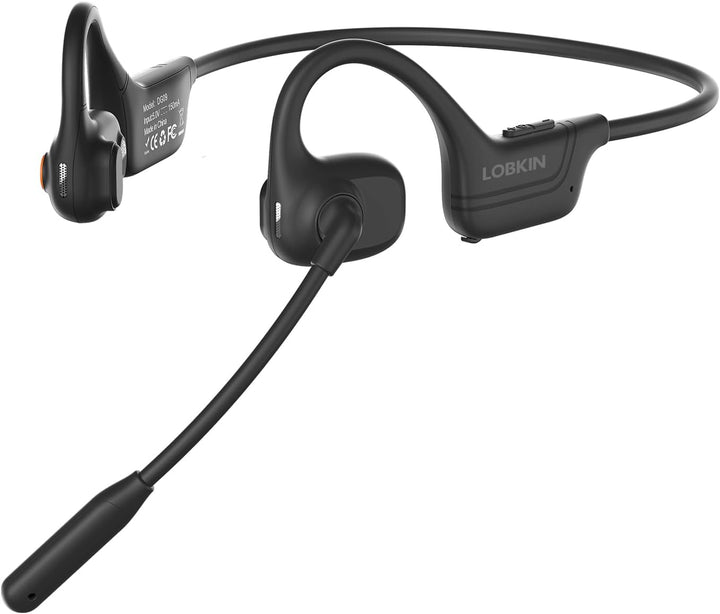 LOBKIN Kopfhörer Bluetooth Headset mit Mikrofon, Open Ear Kopfhörer Bluetooth 5.3 Luftleitungskopfhö