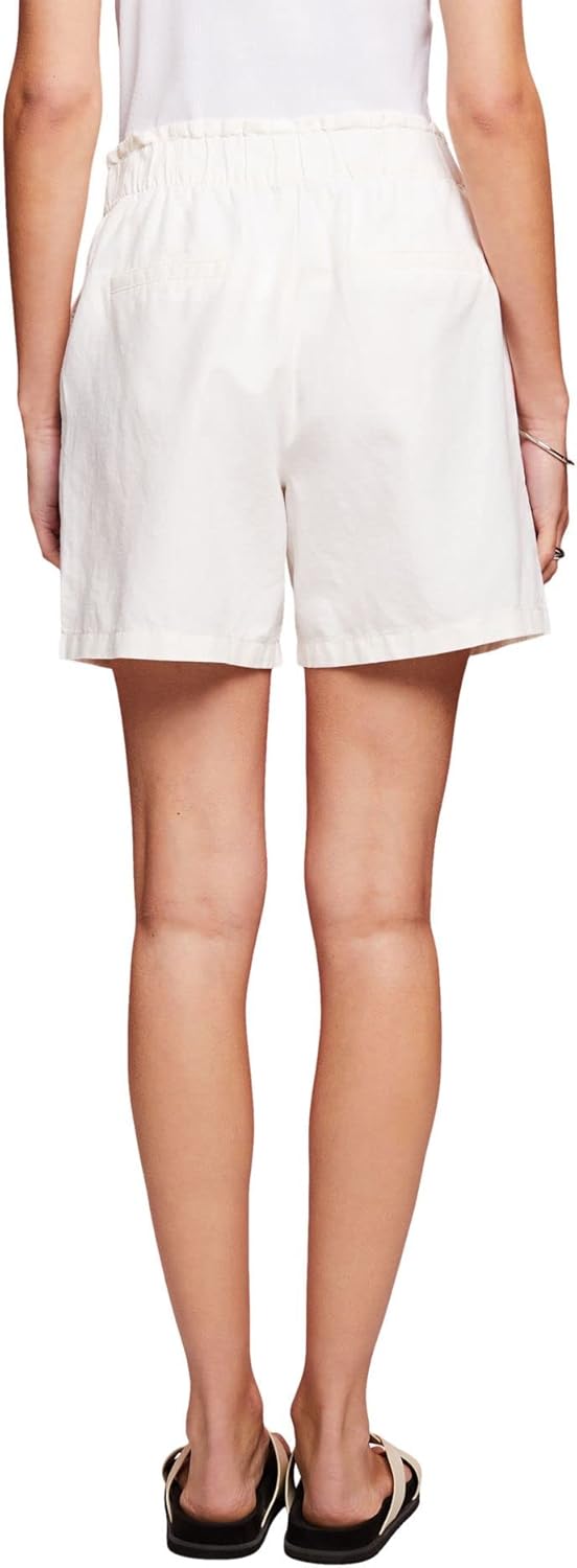 ESPRIT Damen Shorts 32 100/White, 32 100/White