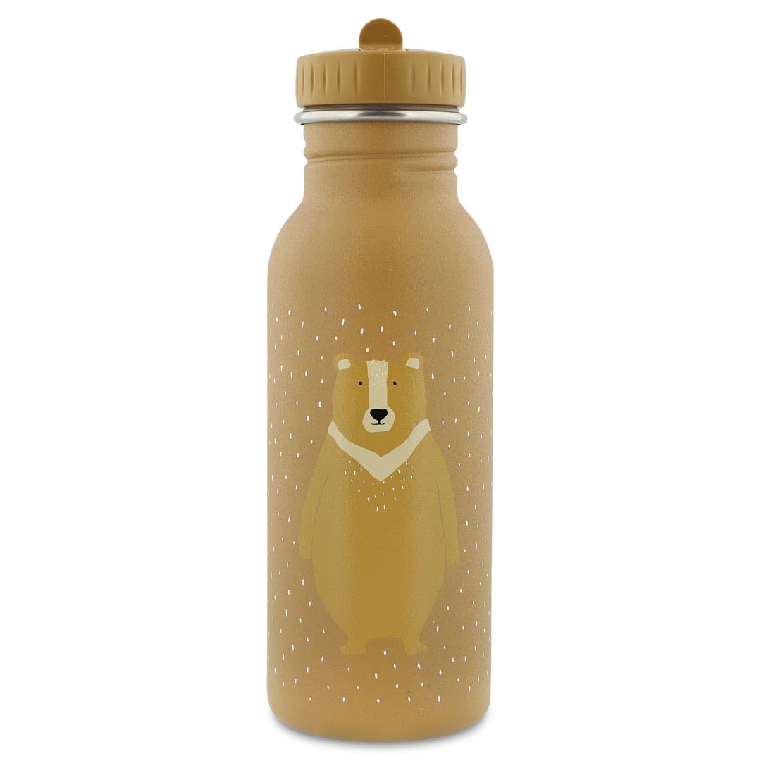 Trixie Trinkflasche Kinder 500ml, Wasserflasche Kindergarten, auslaufsicher | Kinderflasche für Jung