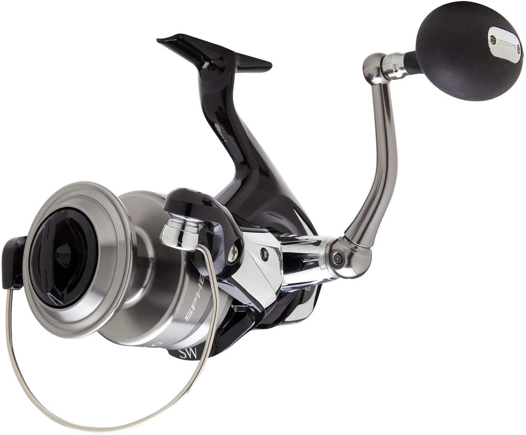 Shimano Spheros SW, Salzwasser Spinning Angelrolle 5000, 5000