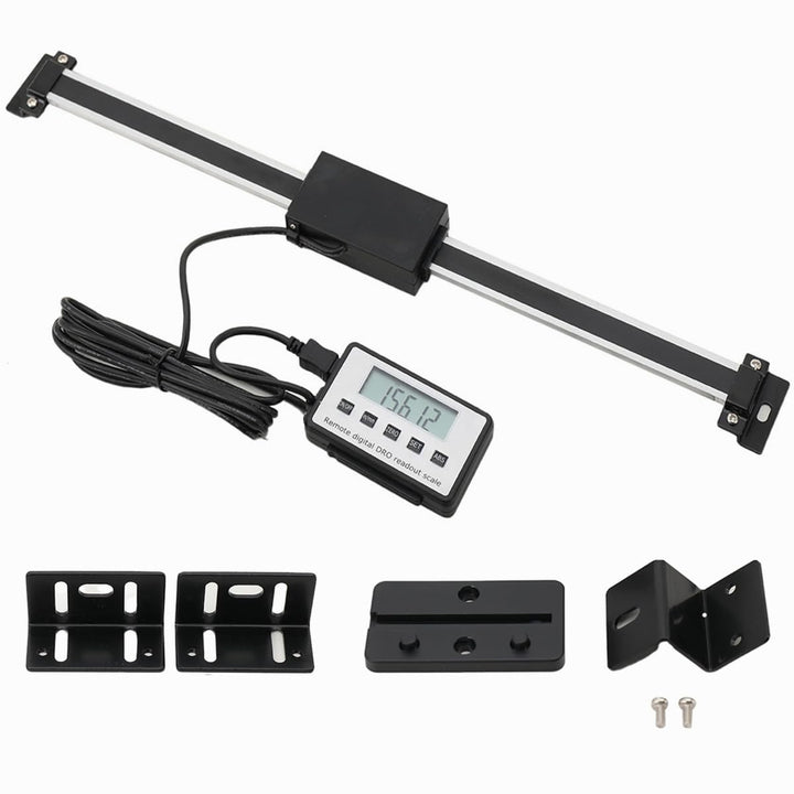 LCD Digitalanzeige Kit 0-300mm Digital Readout Kit Linearskala Anbaumessschieber Präzises LCD-Ausles