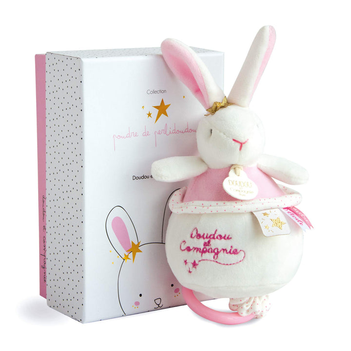 Doudou et Compagnie DC3519 LAPIN ETOILE - Spieluhr, rosa