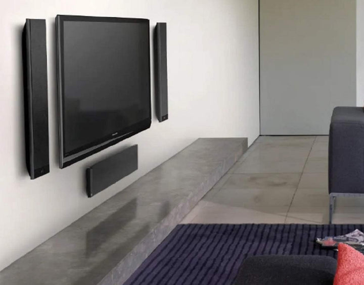 KEF T301 Lautsprecher Weiss Paar|Ultra Flach| 3,5cm tief|10-150W|HiFi|Heimkino|TV, Weiss