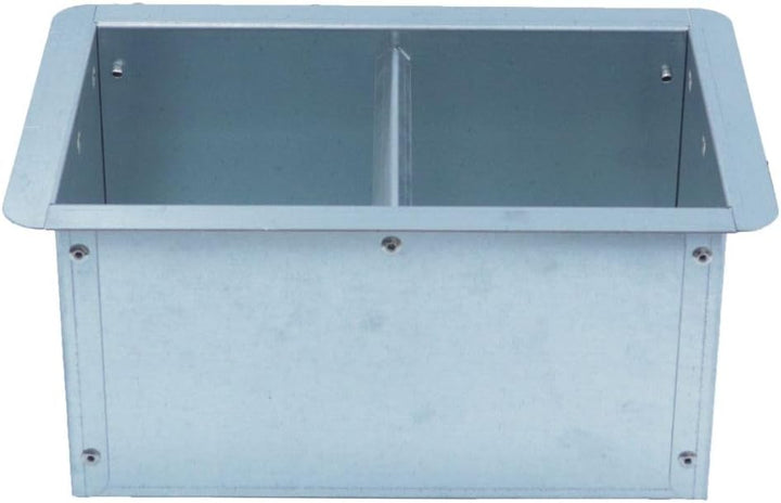 FONDERIA BONGIOVANNI | Schublade aus verzinktem Blech | Ascheauffang | Schublade für Kamin | 20 x 30