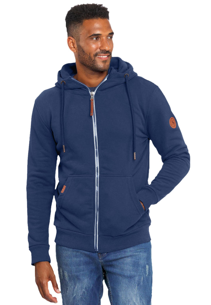 ALESSANDRO SALVARINI Herren Sweatjacke (S-3XL) mit Kapuze - Leicht, Atmungsaktiv, Kapuzenpullover mi