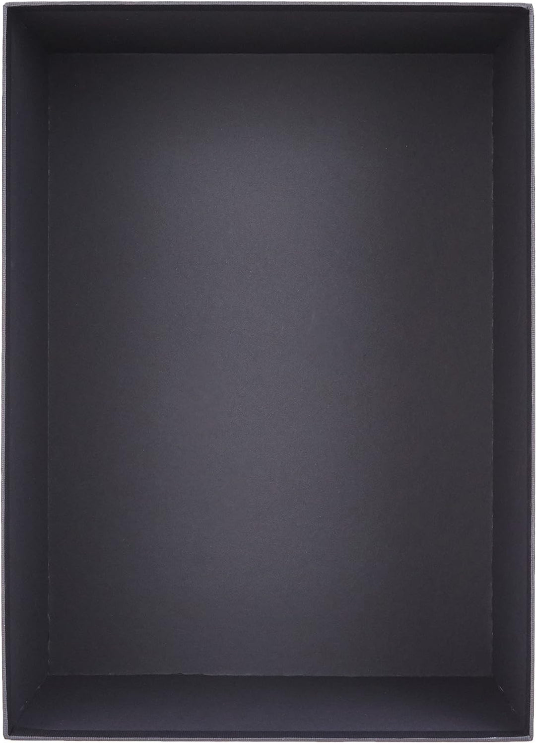 Rössler 13491453700 - S.O.H.O. Boxline 2er Kartonage, rechteckig, Schwarz, Schwarz