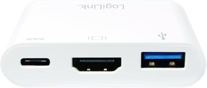 LogiLink UA0258 USB-C auf HDMI Multiport Adapter weiss Multiport HDMI, Multiport HDMI
