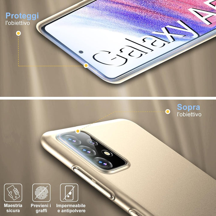 sqgylgl Ultra Dünn Hülle für Samsung Galaxy A53 5G, Extrem Dünn Matte Finish A53 Handyhülle PC Schal