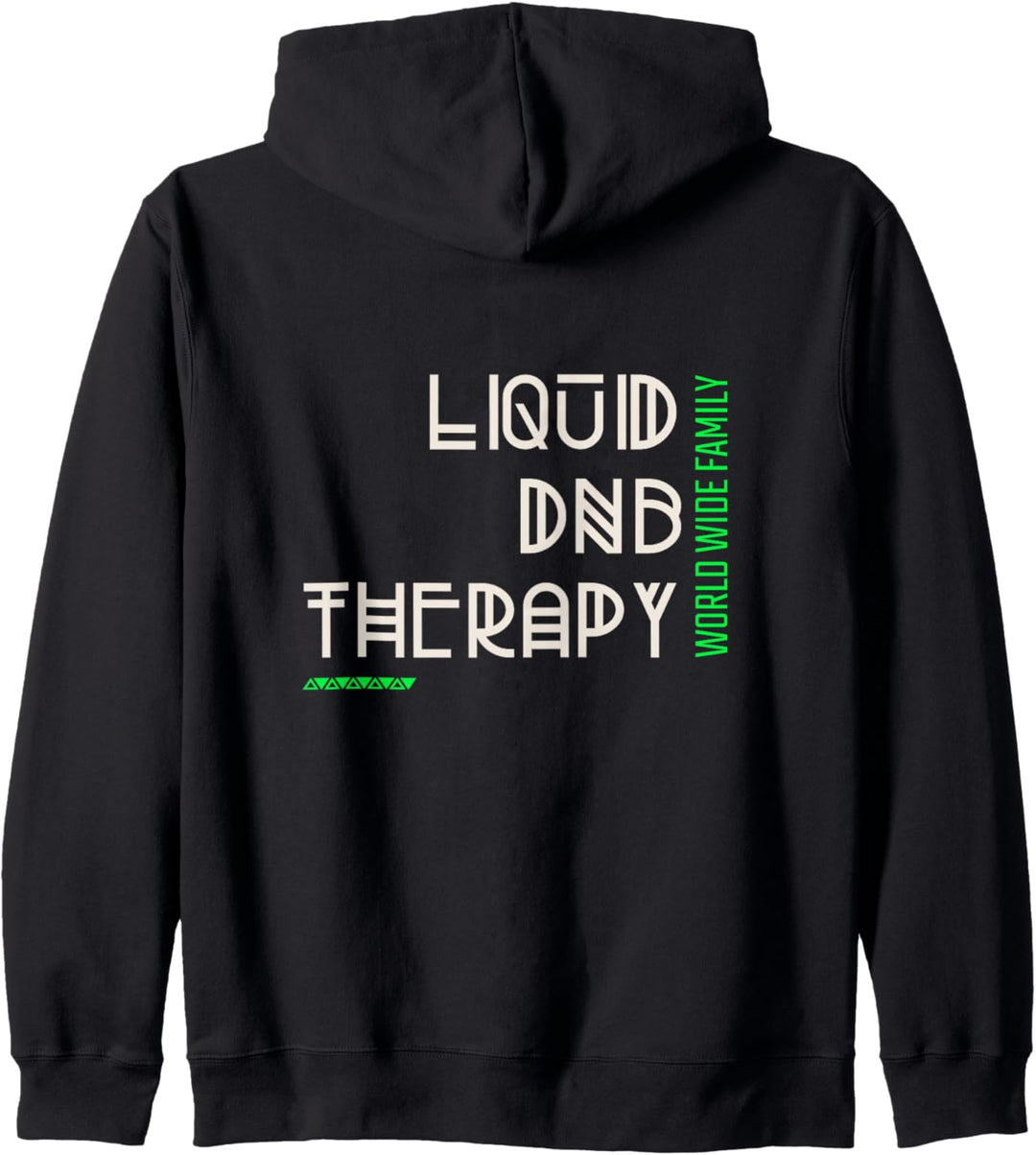 Liquid Drum and Bass 174 BPM DnB Music Kapuzenjacke