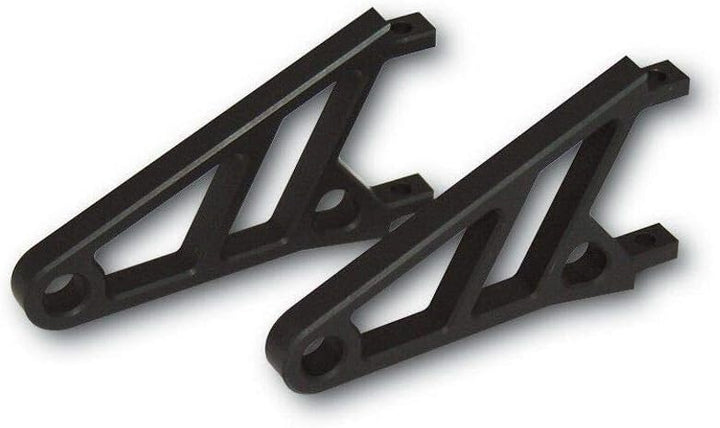 HIGHSIDER CNC Alu Lampenhalter kurz 87 x 10mm schwarz eloxiert 1 Paar