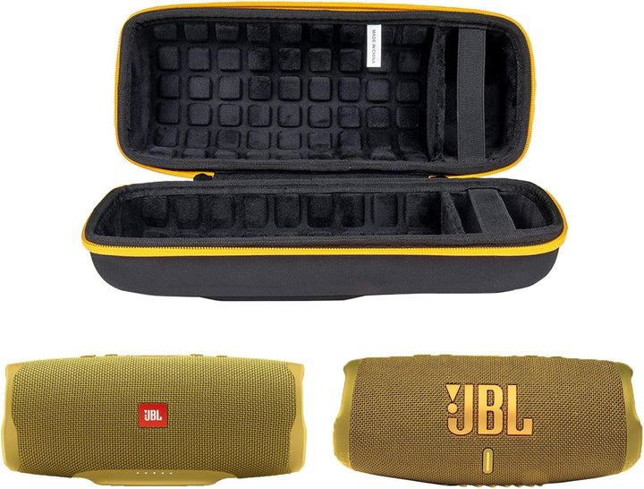 co2CREA Hart Reise Schutz Hülle Etui Tasche für JBL Charge 4 / JBL Charge 5 Tragbarer WiFi und Bluet