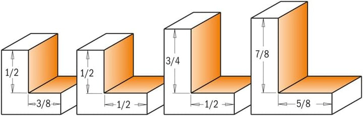 CMT Orange Tools 935.317.11 – Erdbeere für rebajes mit rodam. HM S 8 D 31.7 x 12.7