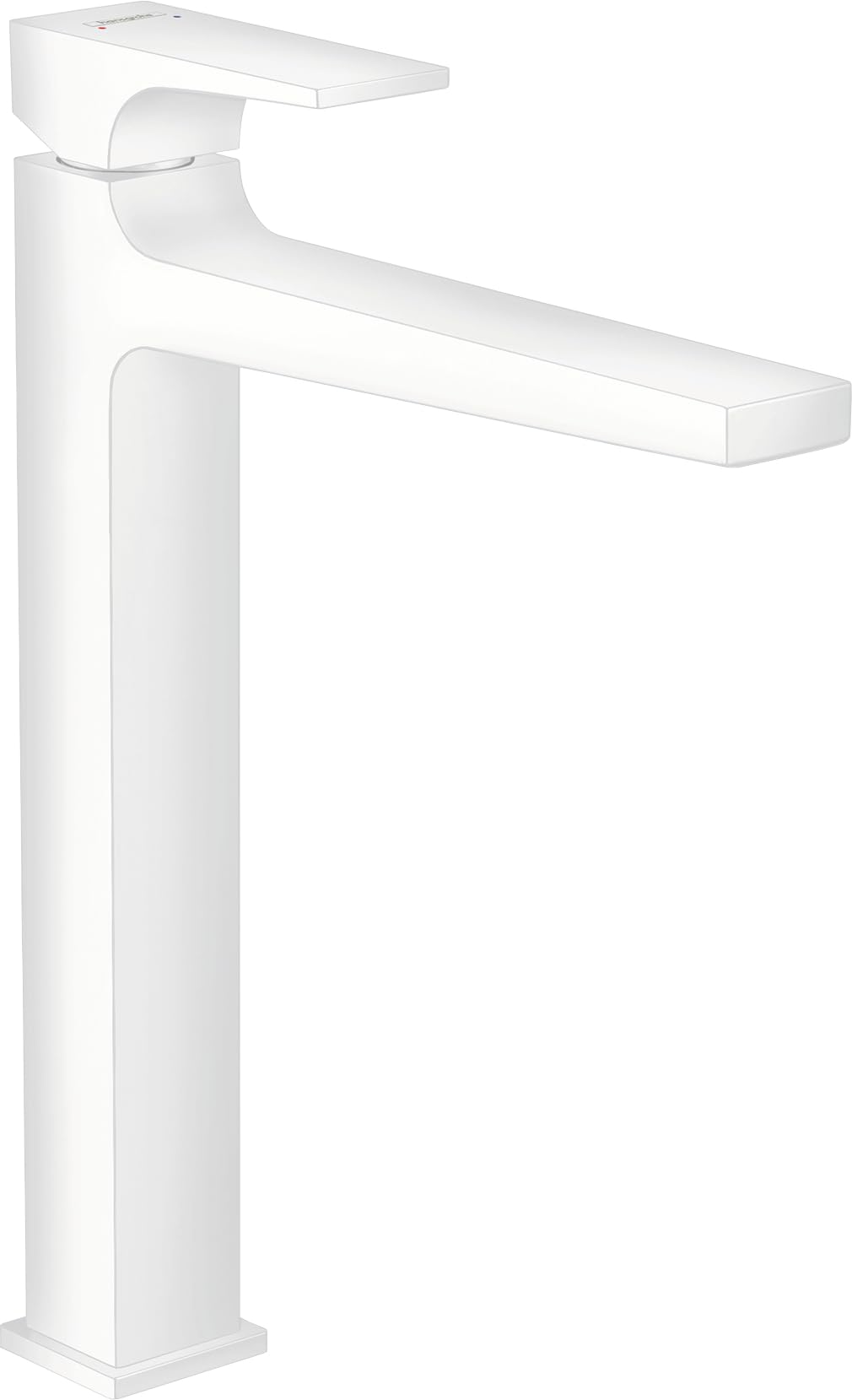 hansgrohe Wasserhahn Metropol, wassersparende Armatur mit Komfort-Höhe 260mm mit Push-Open Ablaufgar