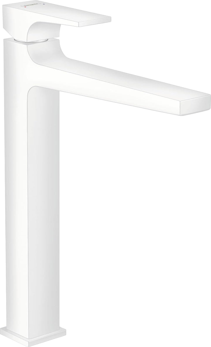 hansgrohe Wasserhahn Metropol, wassersparende Armatur mit Komfort-Höhe 260mm mit Push-Open Ablaufgar