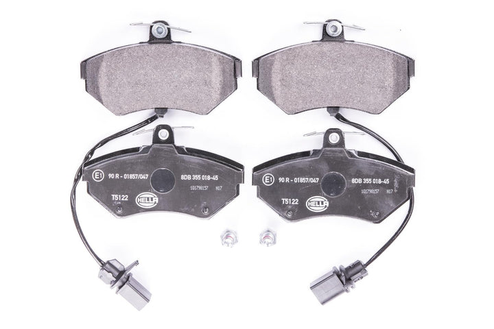 HELLA PAGID 8DB 355 018-451 Bremsbelagsatz - T5122 - Dicke/Stärke: 19.6mm - Bremssystem: Lucas - mit
