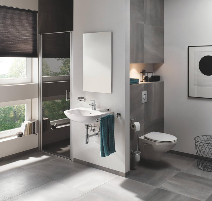 GROHE Start Flow - Einhand- Waschtischarmatur (wassersparend, langlebige Oberfläche, S- Size), chrom