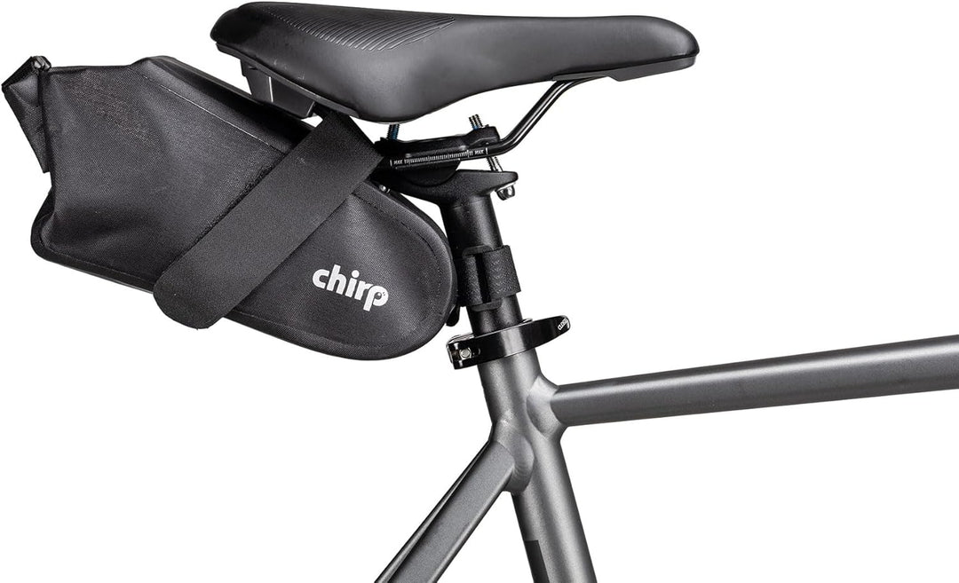 Chirp H2O Satteltasche Fahrradtasche 100% Wasserdicht 2,5 Liter Volumen Rollverschluss universelle K