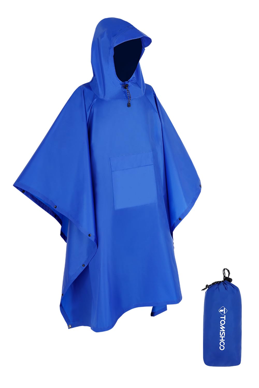 TOMSHOO Regenjacken Regenponcho Regenmantel Wasserdicht Unisex Camping Zelt Campingdecke Tarp Zeltpl