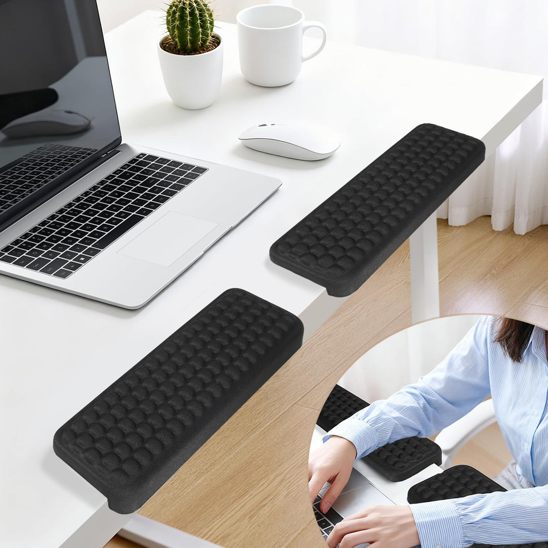 L-Förmige Handballenauflage und Ellenbogenauflage für Schreibtisch, 2 Stück Ergonomische Wrist Rest