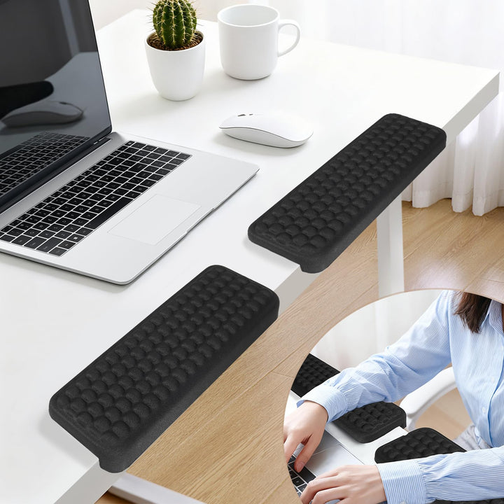L-Förmige Handballenauflage und Ellenbogenauflage für Schreibtisch, 2 Stück Ergonomische Wrist Rest