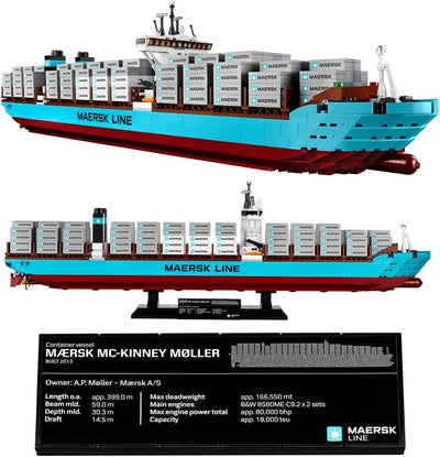 Lego 10241 - Maersk Line Triple E Schiff - ab 12 Jahren - 65 cm lang