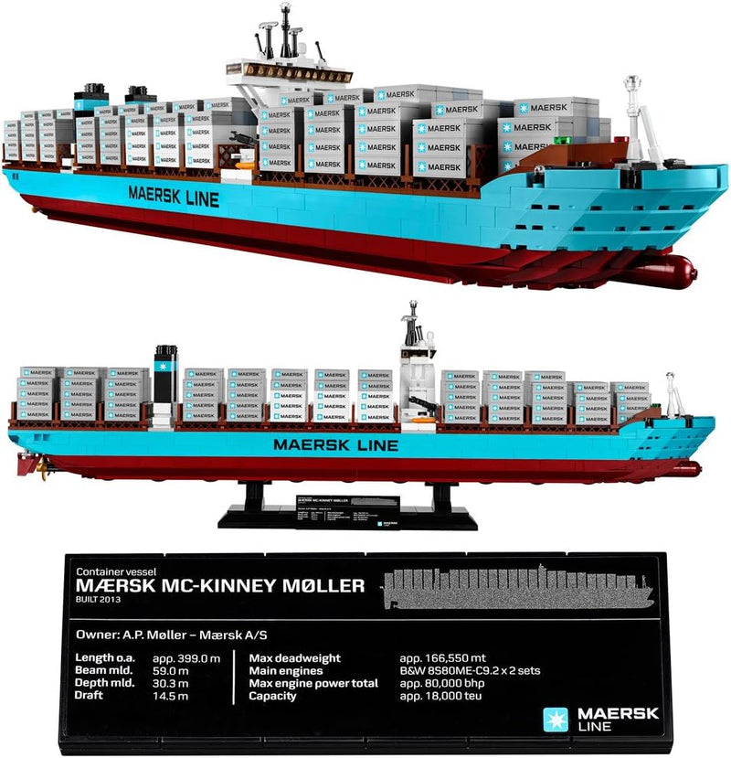 Lego 10241 - Maersk Line Triple E Schiff - ab 12 Jahren - 65 cm lang