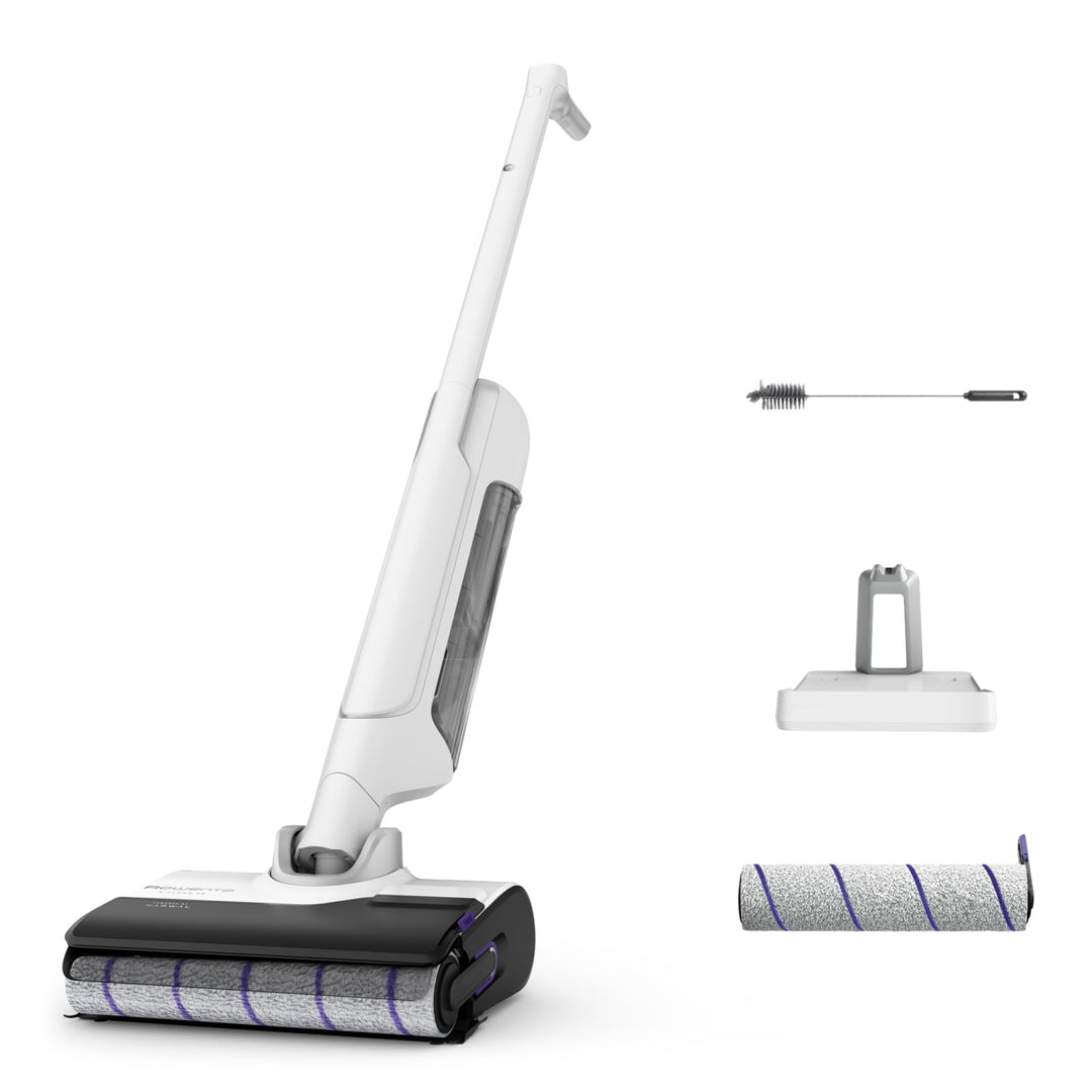 Rowenta X-Clean 10, kabelloser Akku-Nass-Trockensauger, Saugwischer selbstreinigend und -trocknend,