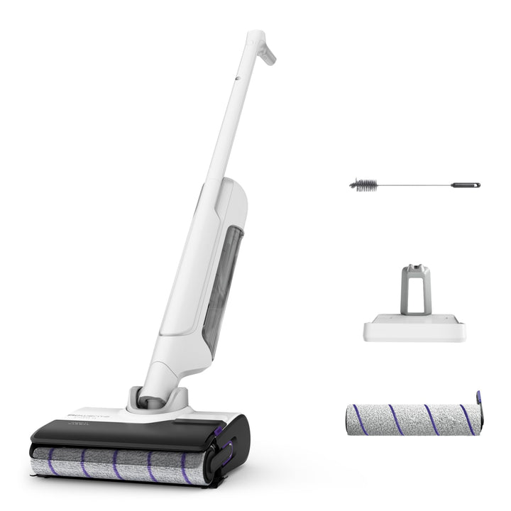 Rowenta X-Clean 10, kabelloser Akku-Nass-Trockensauger, Saugwischer selbstreinigend und -trocknend,