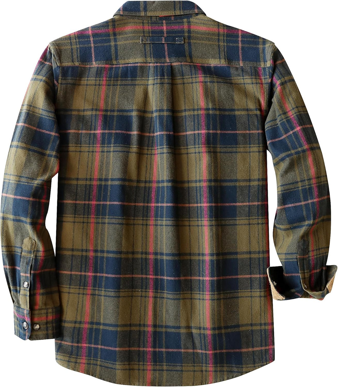 Dubinik® Flanellhemd Herren Button Down Kariert Baumwollhemd Freizeithemd Hemd Herren Langarm mit Zw