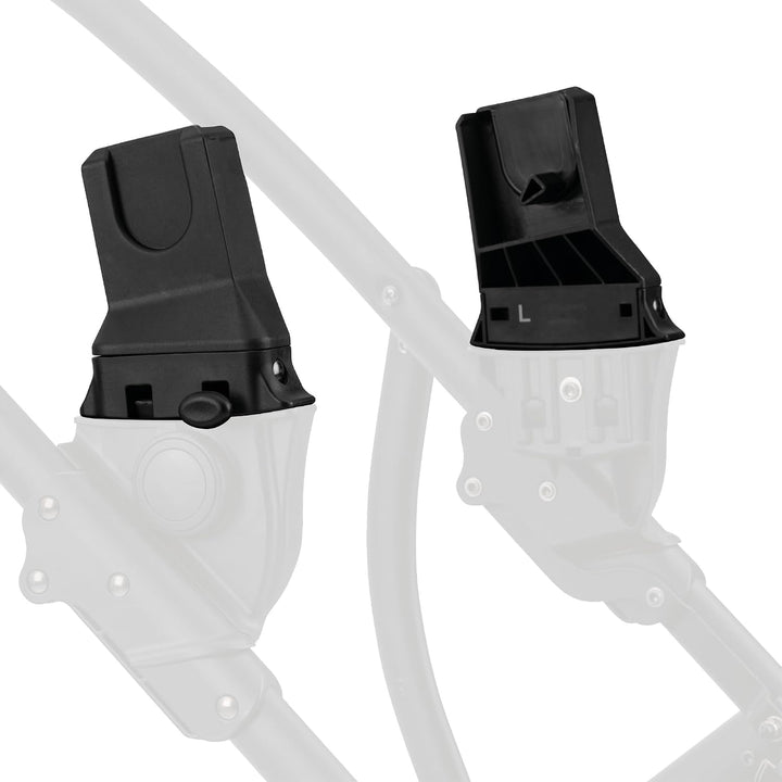 hauck Adapter Kompatibel mit Duett 2 & Duett 4 Geschwisterwagen sowie Ausgewählte Babyschalen von Ma