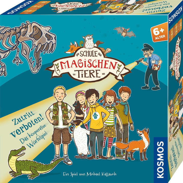 KOSMOS 684334 Die Schule der magischen Tiere - Zutritt verboten! Brettspiel für Kinder ab 6 Jahren,