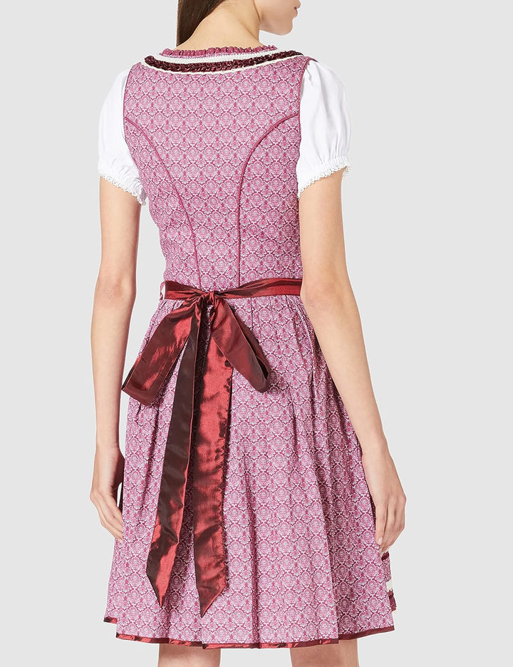 Stockerpoint Damen Angelica Kleid 38 Bordeaux, 38 Bordeaux