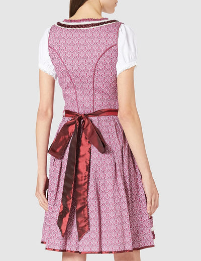 Stockerpoint Damen Angelica Kleid 34 Bordeaux, 34 Bordeaux
