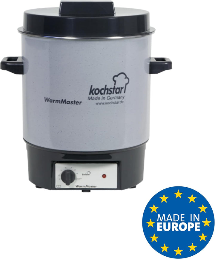 Kochstar WECK Einkochautomat WarmMaster Basic (Einkochtopf mit Thermostat, ohne Uhr, 230V, 1800 W, 2