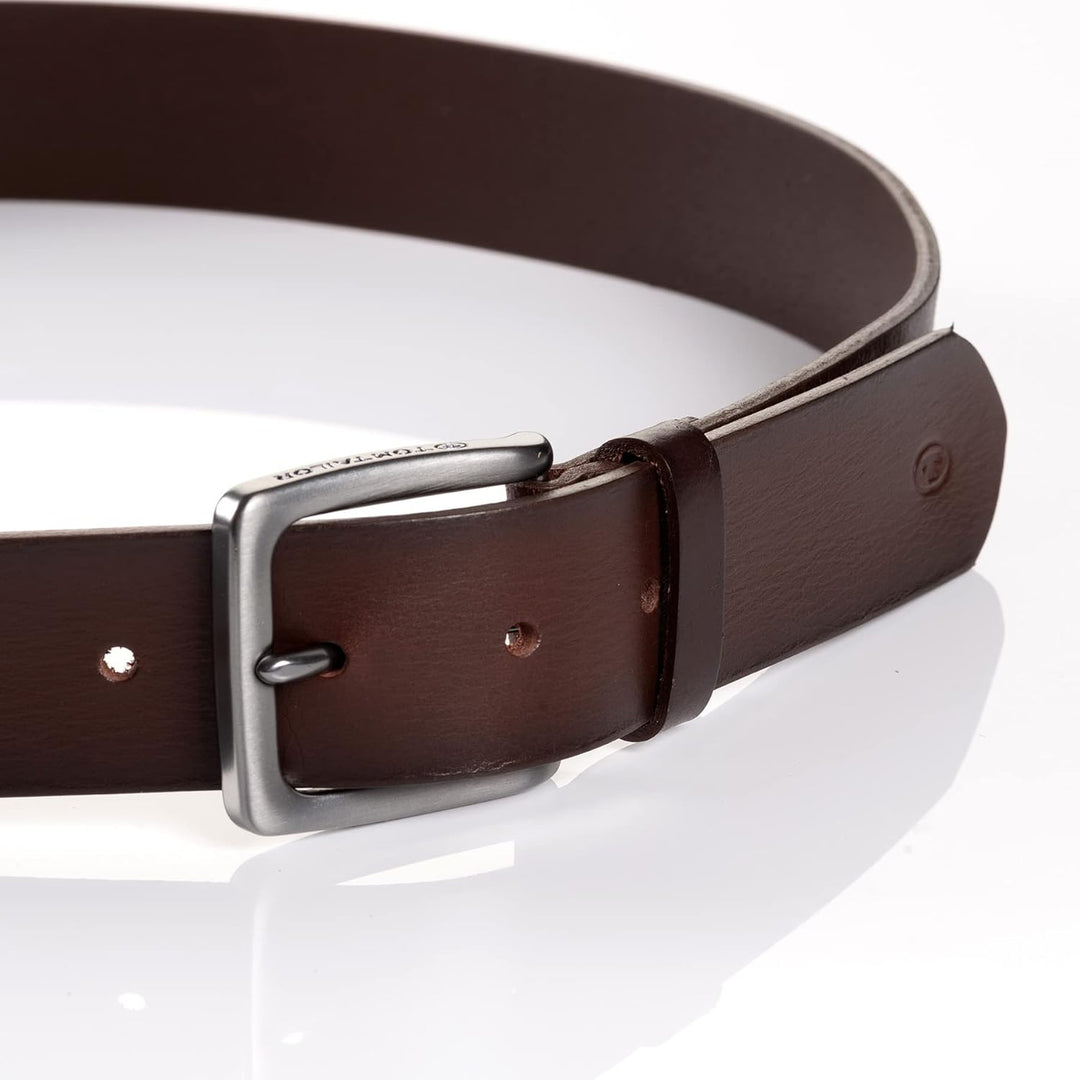 TOM TAILOR Herren Ttscott Gürtel 85 Braun, 85 Braun