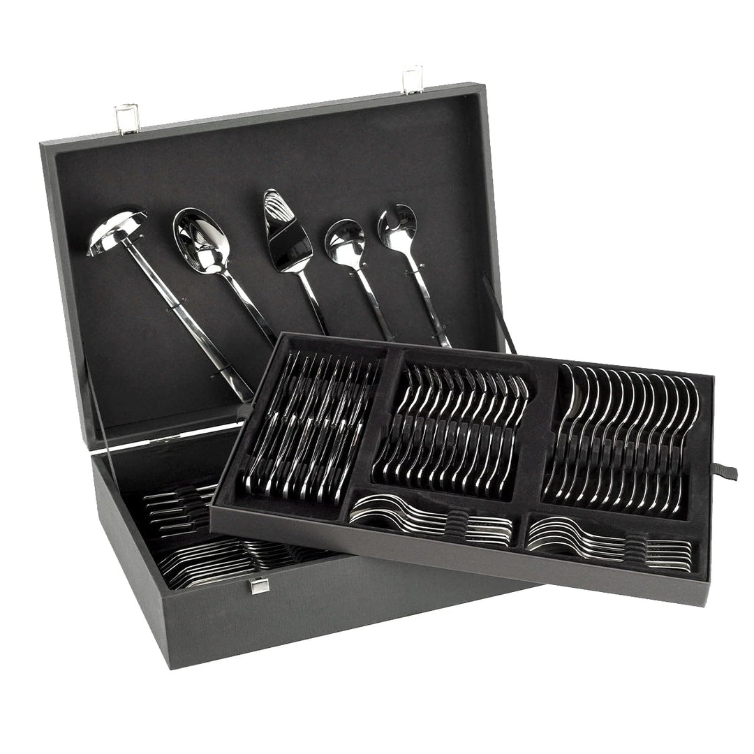 Arcos 587200 Serie Capri - Geschenkbox Besteck-Set 113 Stück (Komplett-Set) - Monoblock aus einem St