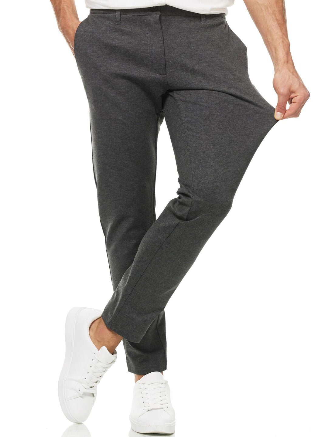 Indicode Herren Rodekro Performance Pants | Chinohose Herrenhose Super Stretch Stoffhose Bequeme Bus