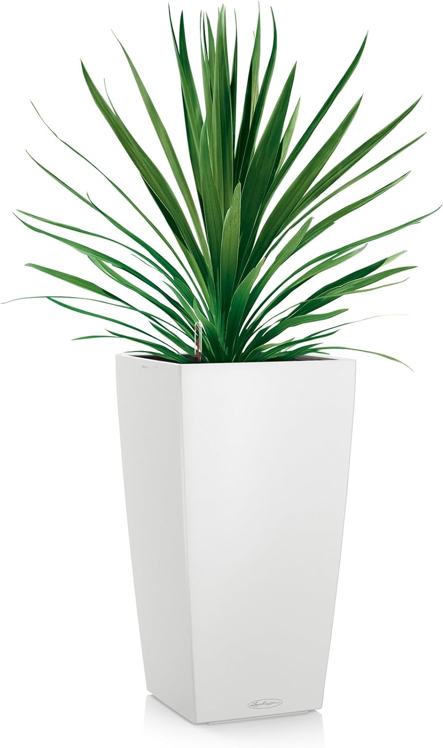 LECHUZA CUBICO Color 40 weiss 13150 Weiss 39.5x39.5x75.5 cm, Weiss 39.5x39.5x75.5 cm