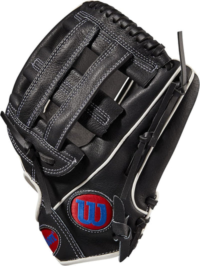 Wilson 2022 A450 Advisory Staff Baseballhandschuh Serie Linke Hand Wurf 30,5 cm (12 Zoll) Outfield B