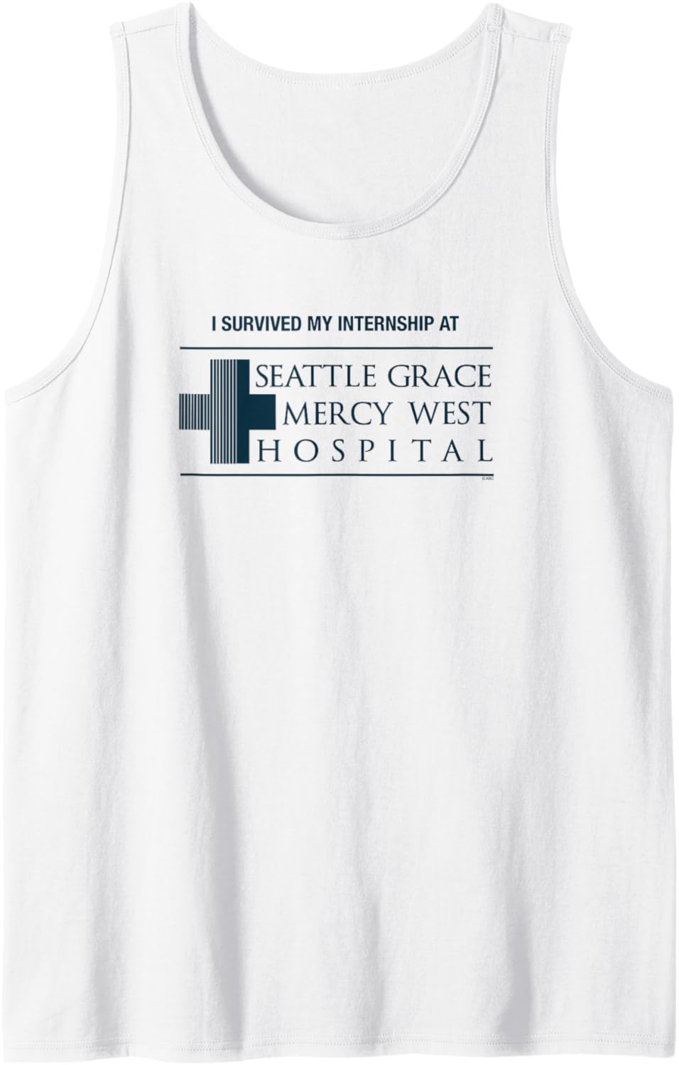 Grey's Anatomy Ich habe mein Praktikum Überlebt Tank Top