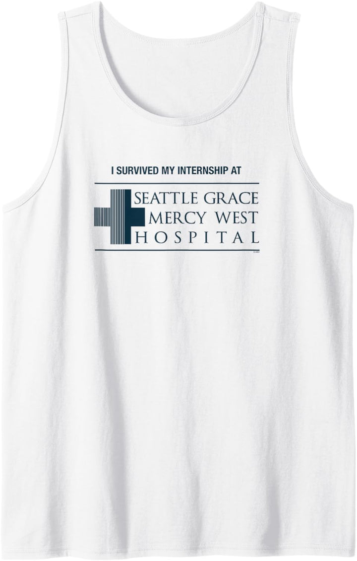 Grey's Anatomy Ich habe mein Praktikum Überlebt Tank Top