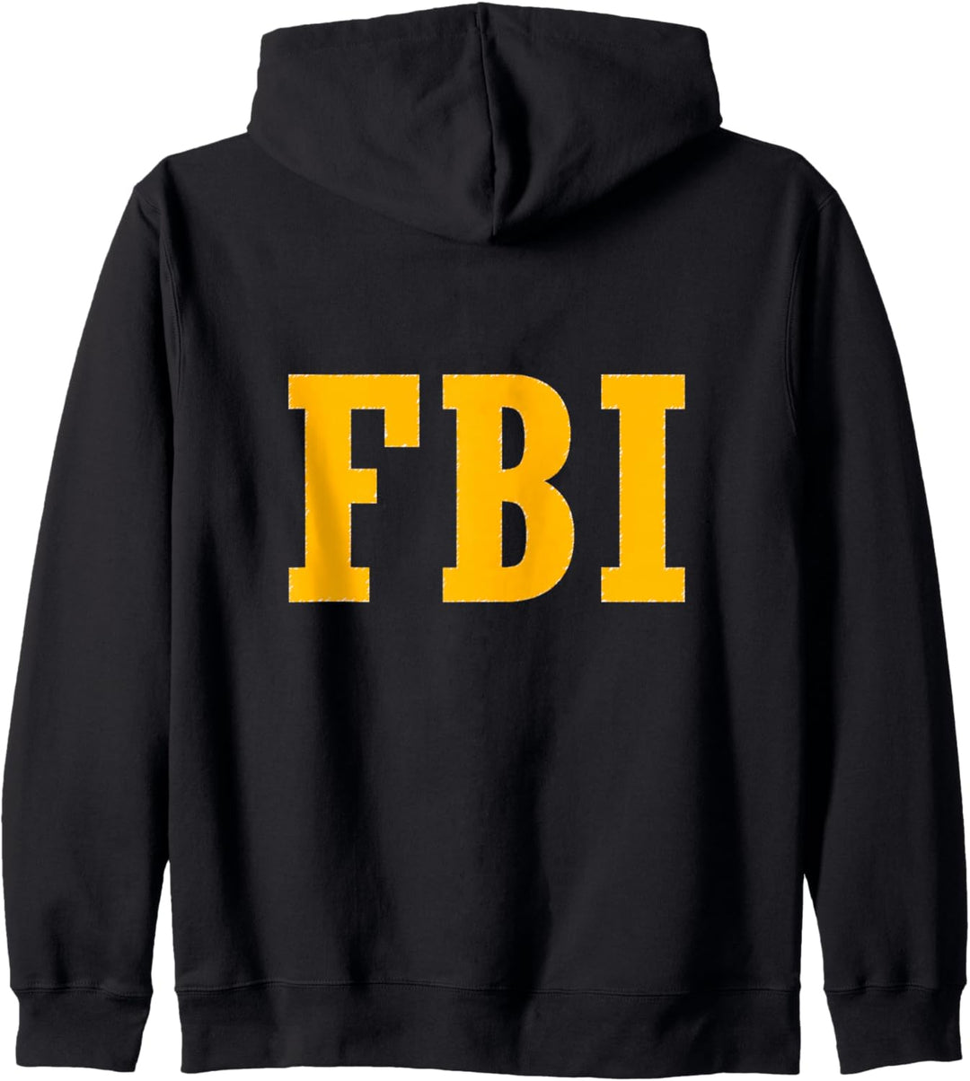 Federal Bureau of Investigation FBI Kostüm Front/Back Print Kapuzenjacke