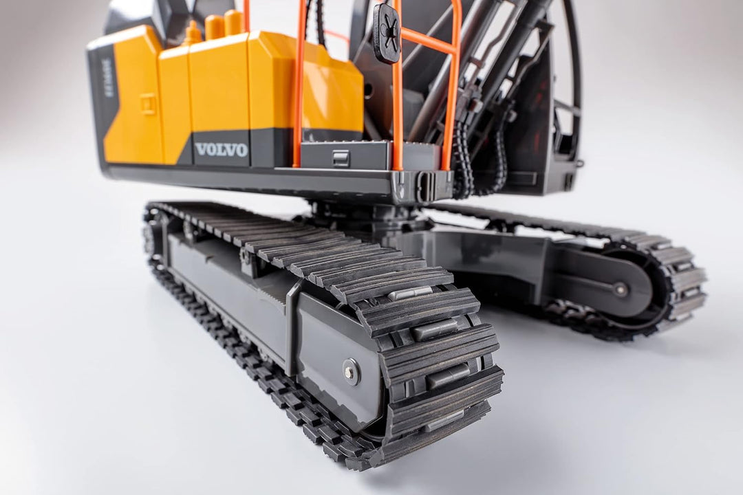 Carson 500907339 Raupenbagger Volvo 1:16 - Ferngesteuertes Baufahrzeug für Kinder ab 8 Jahren, RC Ba