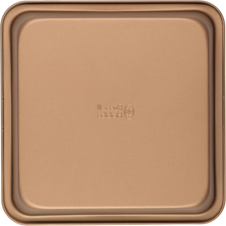 Russell Hobbs RH02148GEU7 Opulence 22cm viereckige Backform, quadratische Tortenform, Backblech, Koh