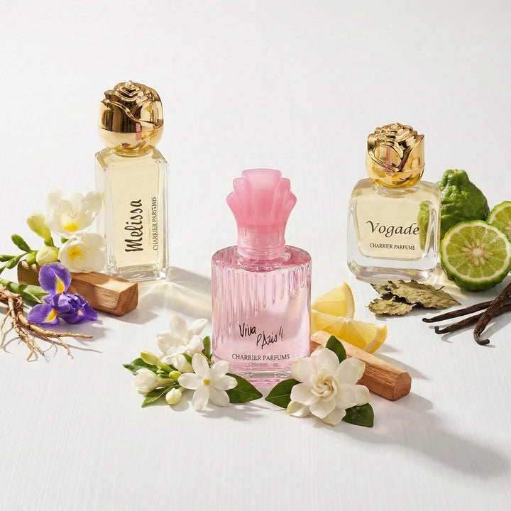 Charrier Parfums "Collection Precieuse" 10 Eaux de Parfum Miniatures Total 58.8 ml