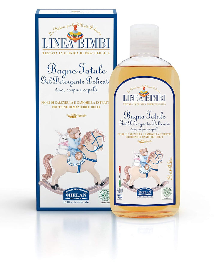 Helan, Linea Bimbi – Sweet Benvenuto Set Babybadewanne mit Shampoo und Duschgel für Kinder 250 ml, R