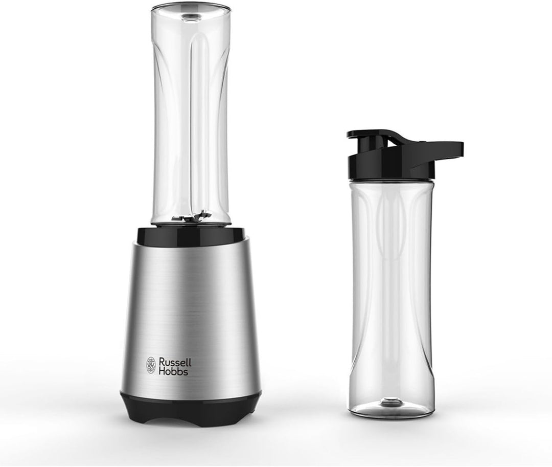 Russell Hobbs Mixer SET- Standmixer & Smoothie Maker to go [23.500 U/min Power-Motor] inkl. 2x Mixbe