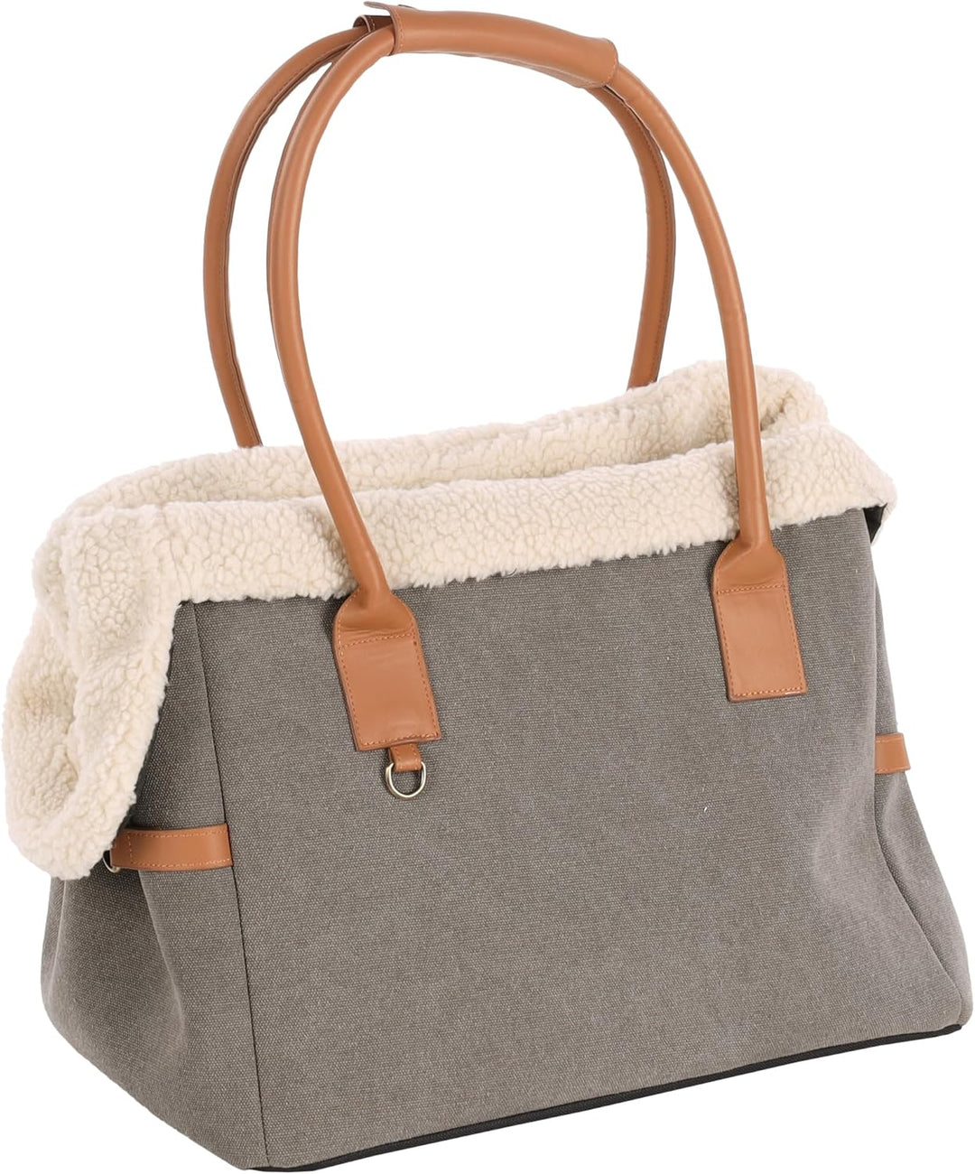 Hundetasche - Tragetasche Kuzco Braun – 40x25x29cm – Polyester – herausnehmbare Fütterung – Abnehmba
