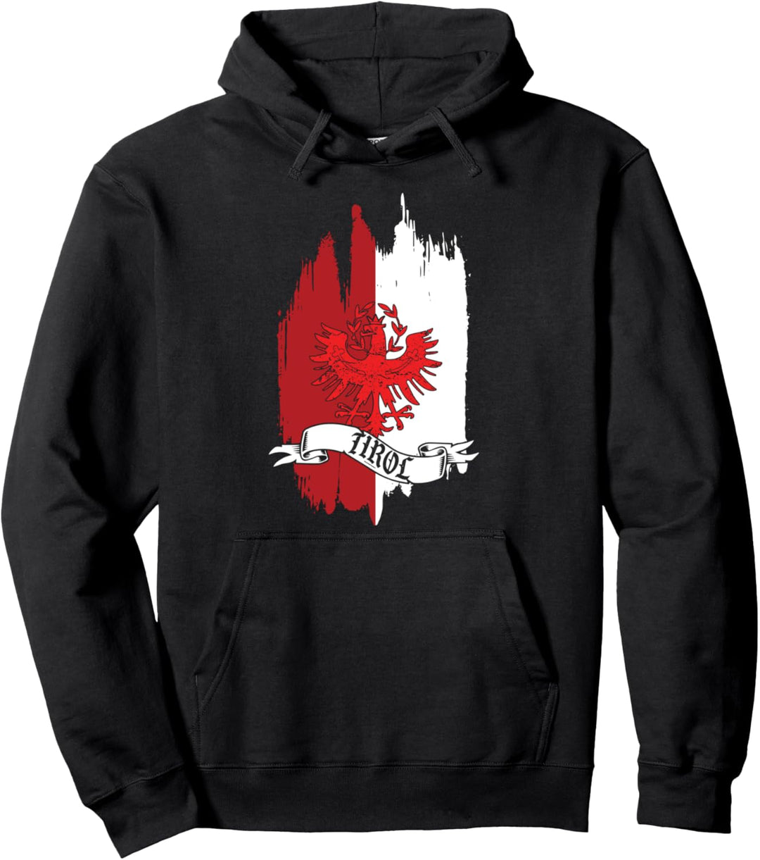 Tirol Flagge Tiroler Alpen Tirolerin Berge Heimat Geschenk Pullover Hoodie
